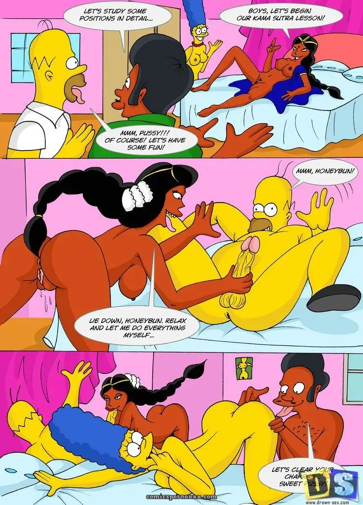 Picnic With Apu’s Family – The Simpsons Xxx - Page 2