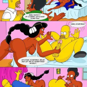 Picnic With Apu’s Family – The Simpsons Xxx - Page 2