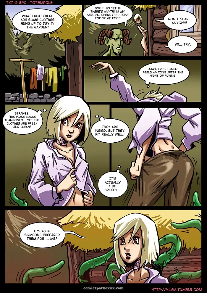 The Cummoner 2 – Witch Morwena - Page 8