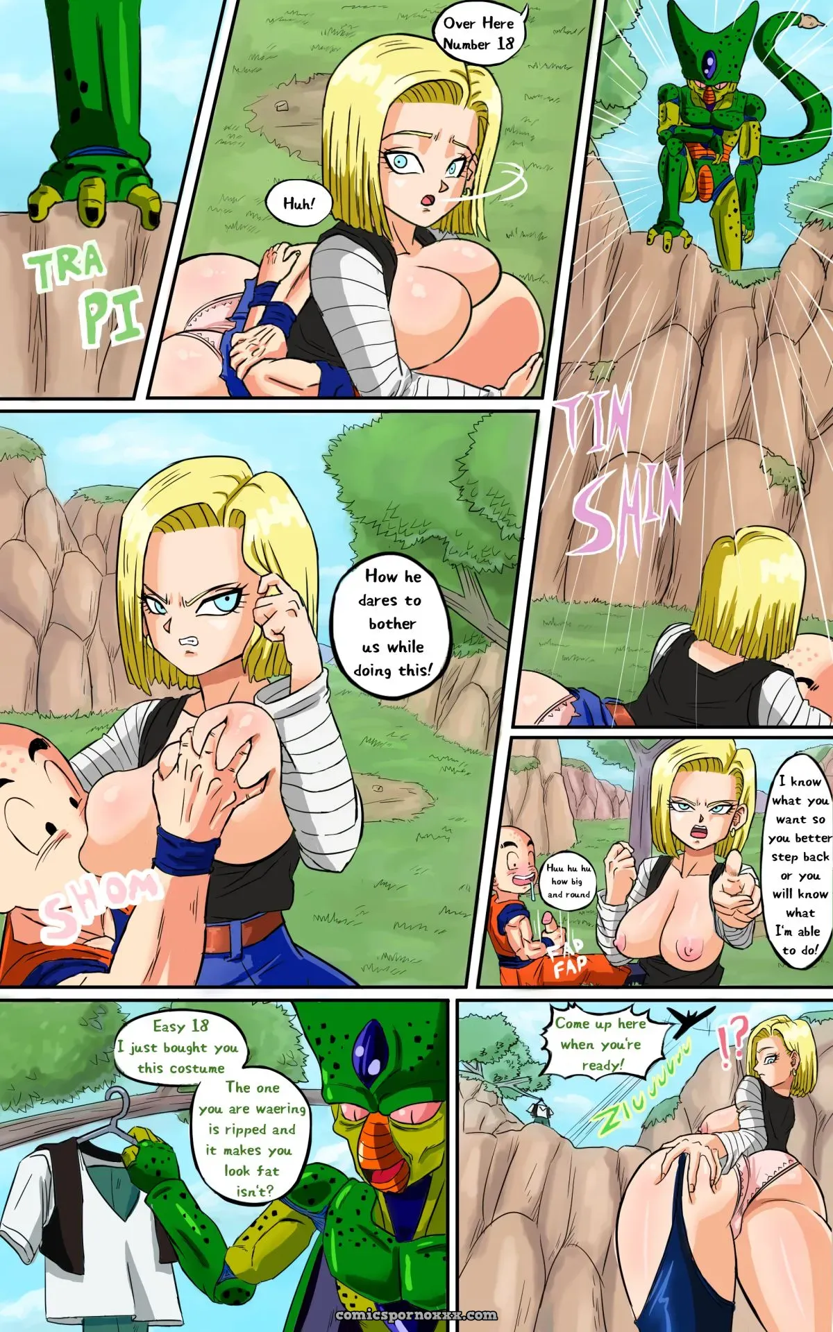 Android 18 Meets Krillin – Pink Pawg - Page 5
