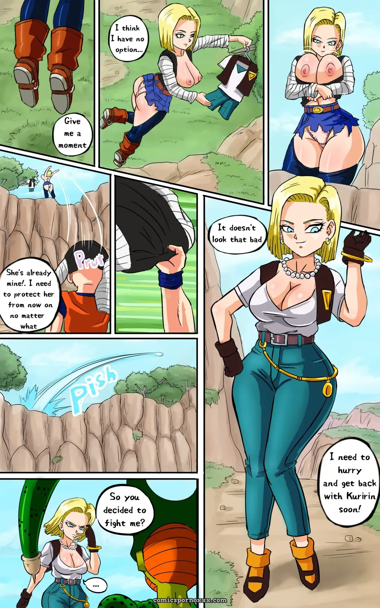 Android 18 Meets Krillin – Pink Pawg - Page 6
