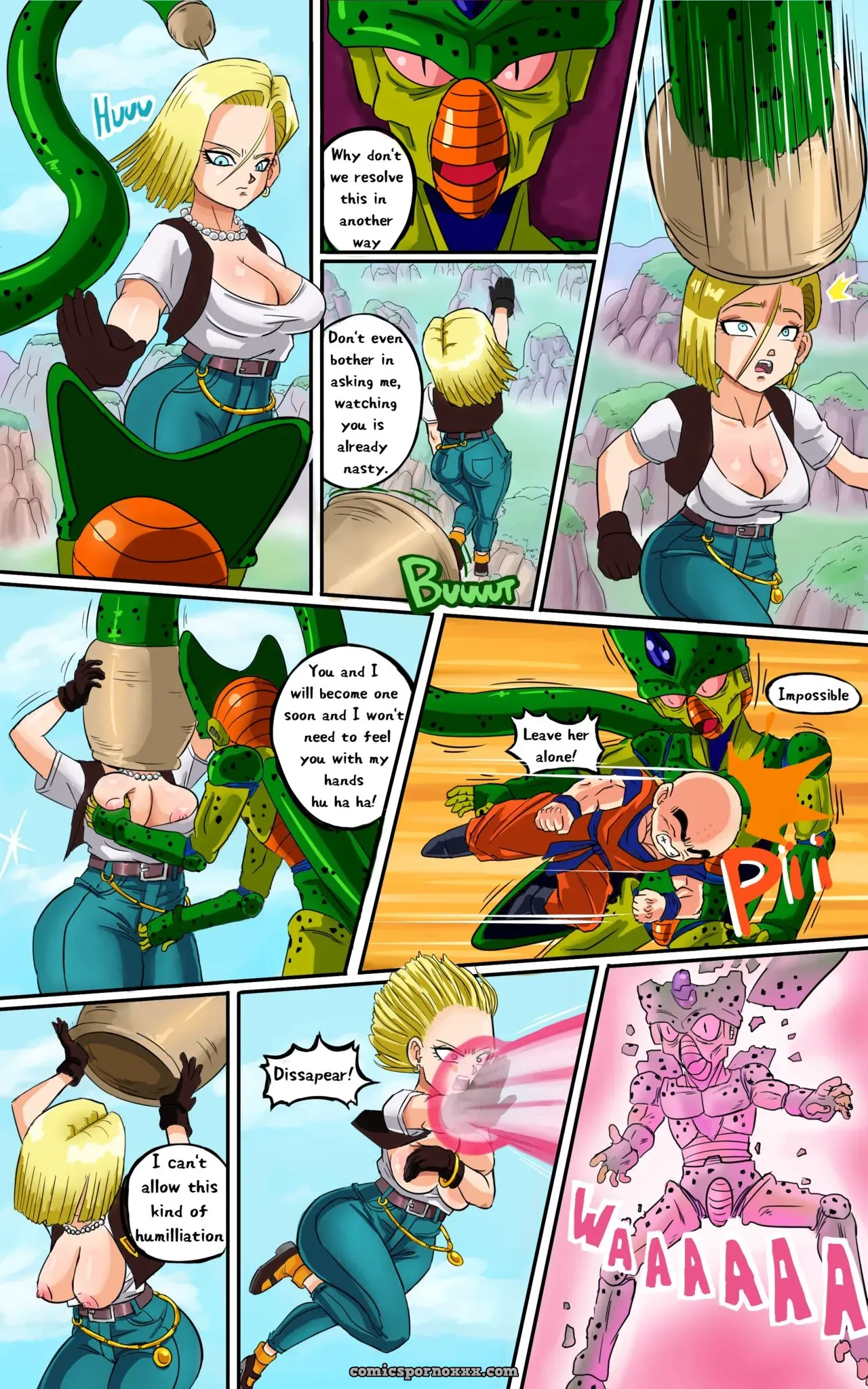 Android 18 Meets Krillin – Pink Pawg - Page 7