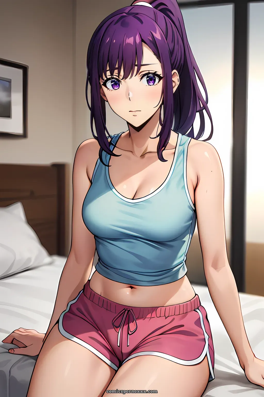 Sung Jin-ah AI Art from Solo Leveling - Page 47