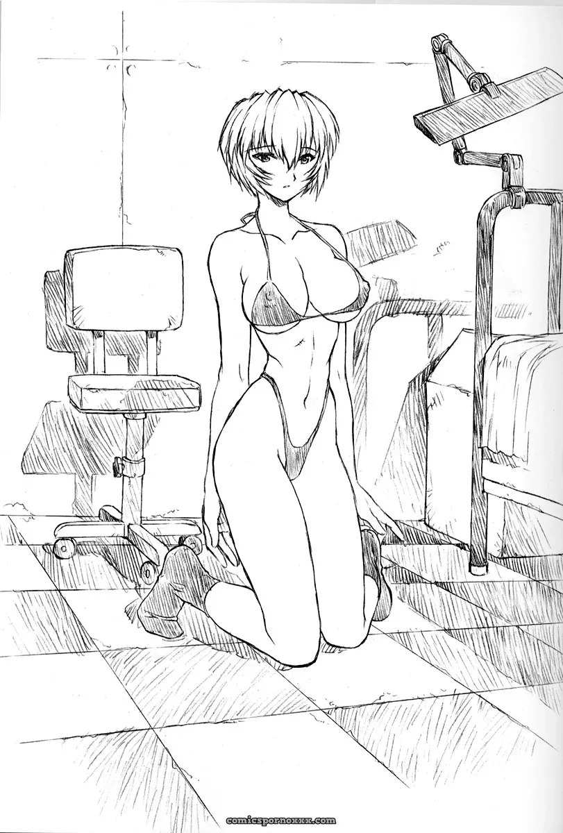 Rei Ayanami C62 Doujinshi: Nakayohi Mogudan (English) - Page 21