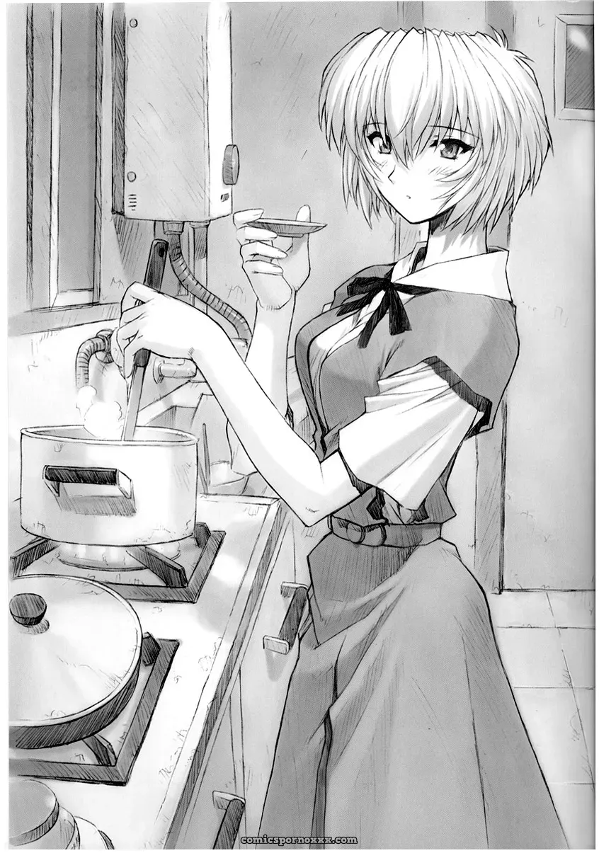 Rei Ayanami C62 Doujinshi: Nakayohi Mogudan (English) - Page 32