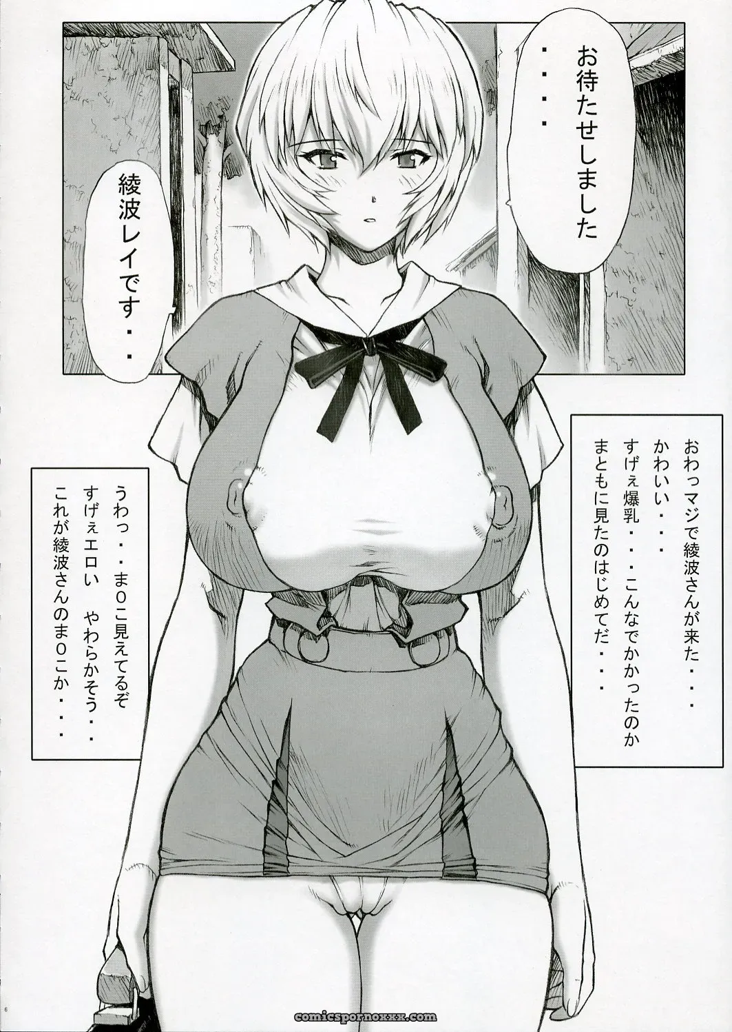 Ayanami Rei (Evangelion) C68 Doujinshi: Nakayohi Mogudan - Page 7