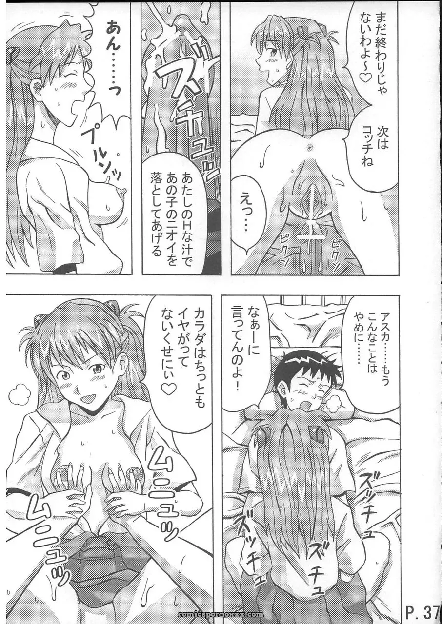 C70 St. Rio Doujinshi: Neon Genesis Evangelion & Nadia Crossover - Page 38