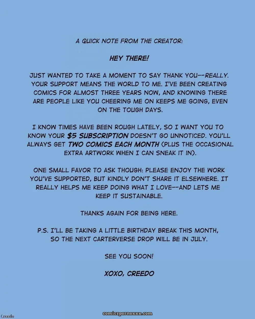 Meet The Carters #21 (Creedo) - Page 2
