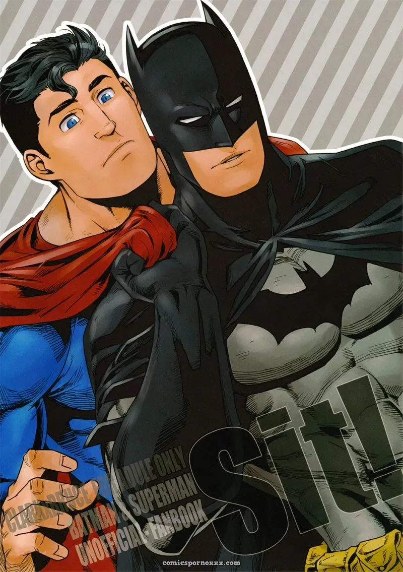 Batman & Superman: Sit! (Clark Kent X Bruce Wayne Gay Porn) - Page 1