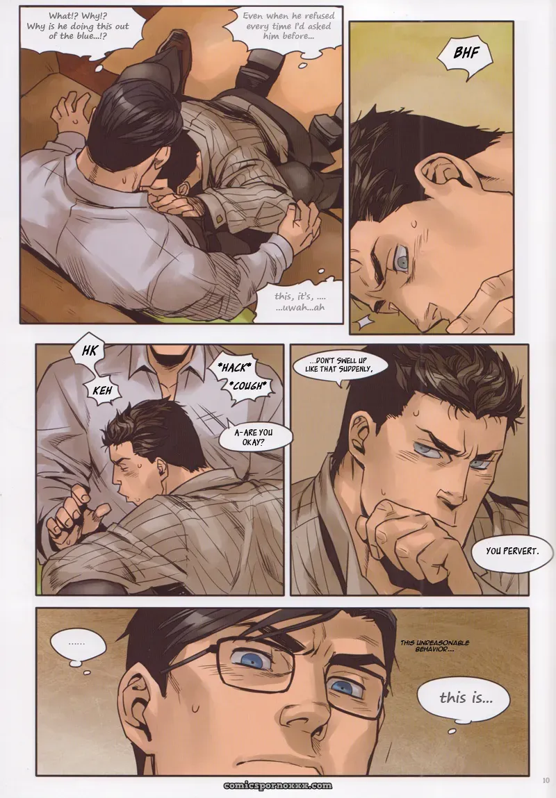 Batman & Superman: Sit! (Clark Kent X Bruce Wayne Gay Porn) - Page 10