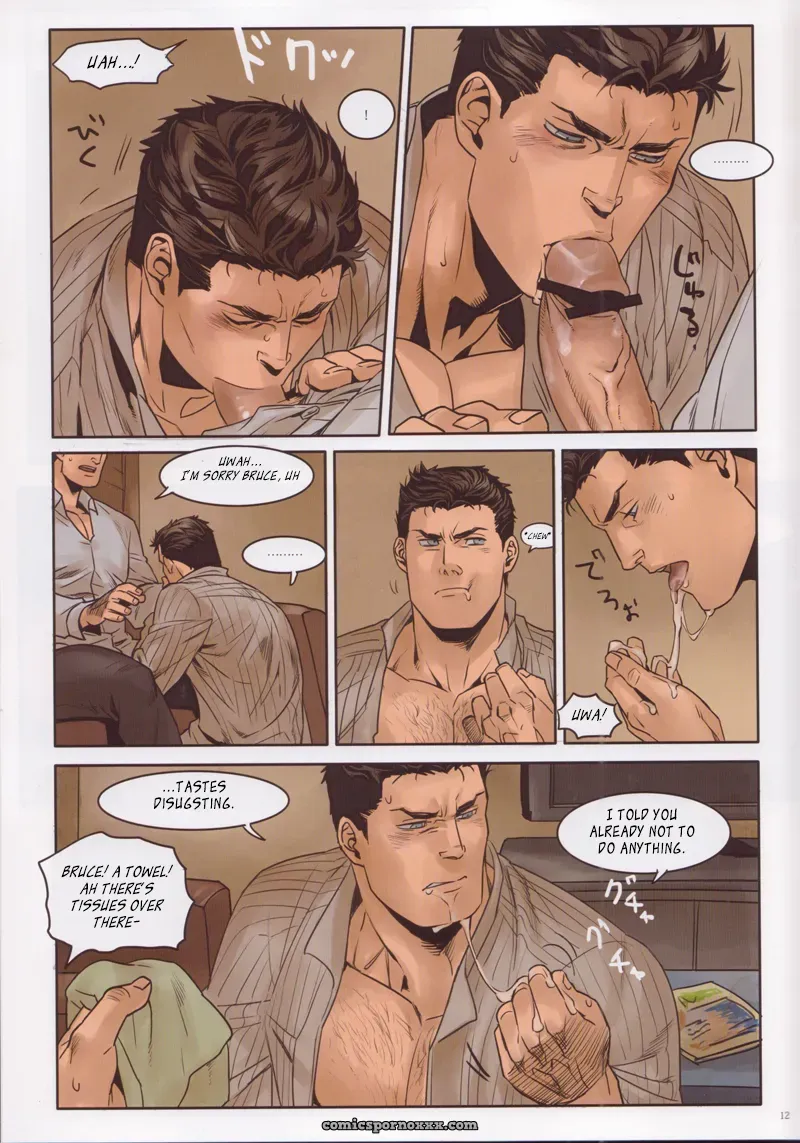 Batman & Superman: Sit! (Clark Kent X Bruce Wayne Gay Porn) - Page 12