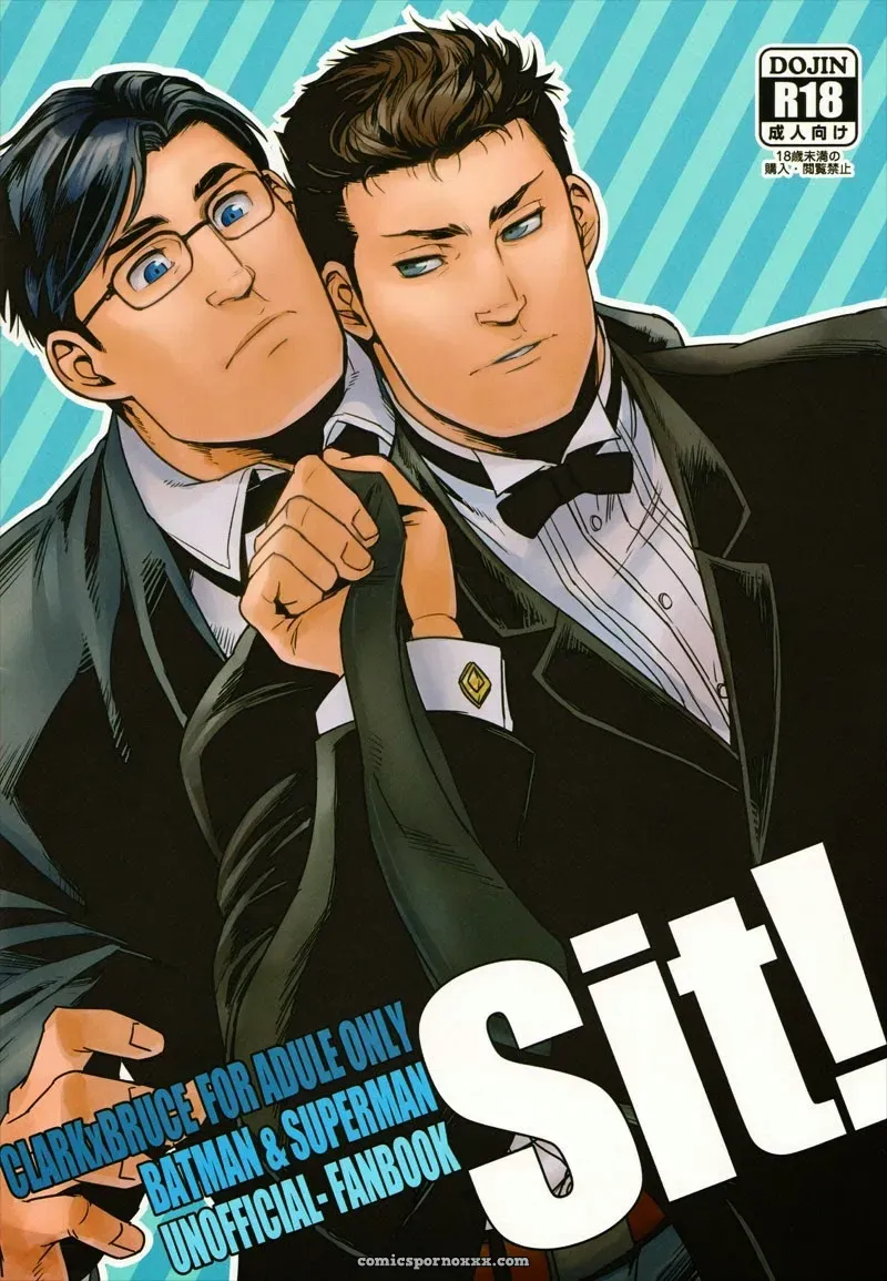 Batman & Superman: Sit! (Clark Kent X Bruce Wayne Gay Porn) - Page 2