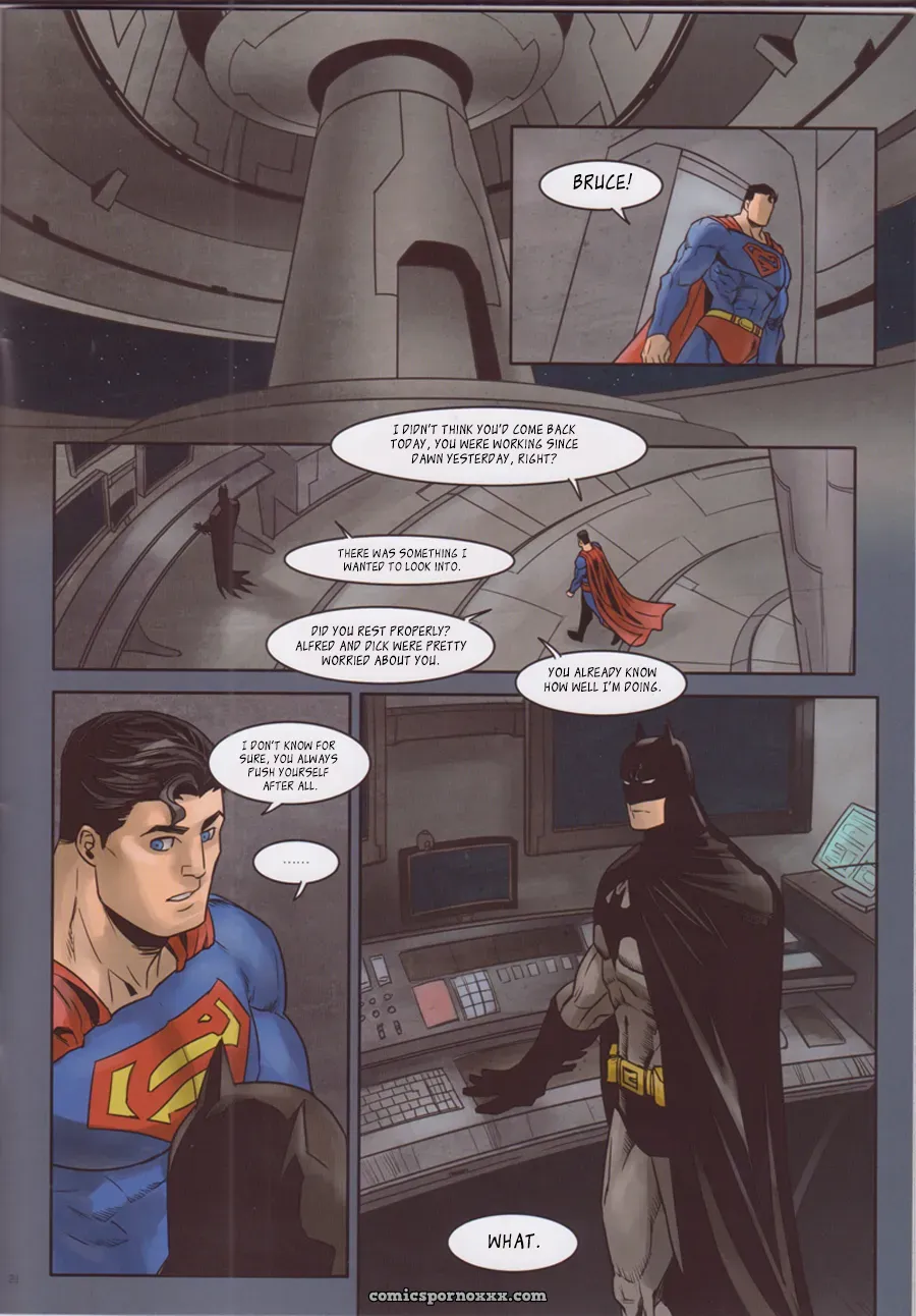 Batman & Superman: Sit! (Clark Kent X Bruce Wayne Gay Porn) - Page 21