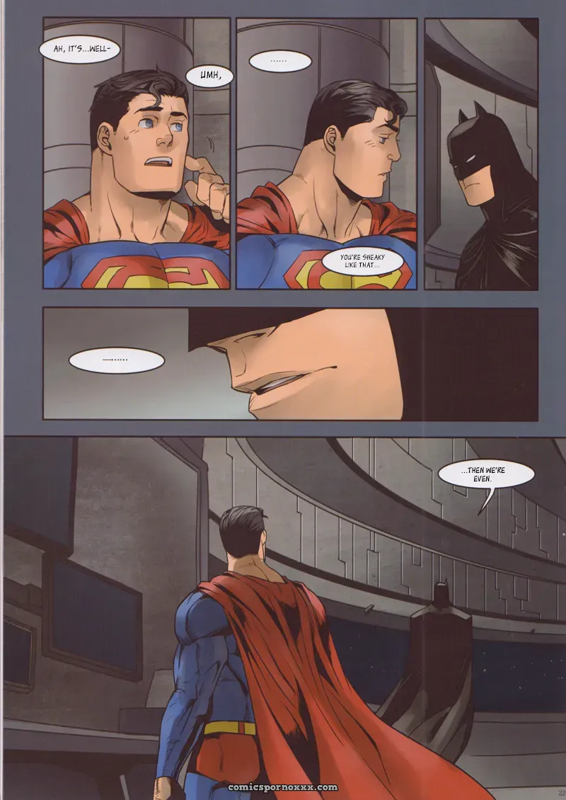 Batman & Superman: Sit! (Clark Kent X Bruce Wayne Gay Porn) - Page 22
