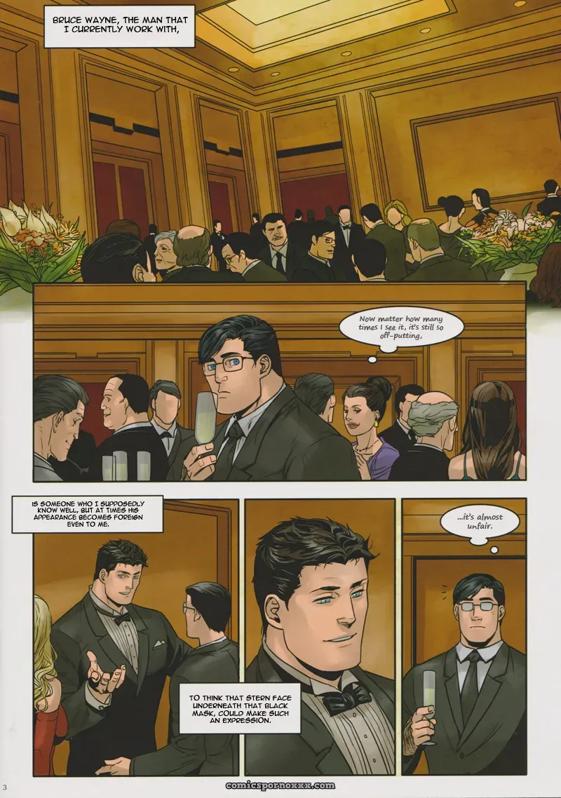 Batman & Superman: Sit! (Clark Kent X Bruce Wayne Gay Porn) - Page 3