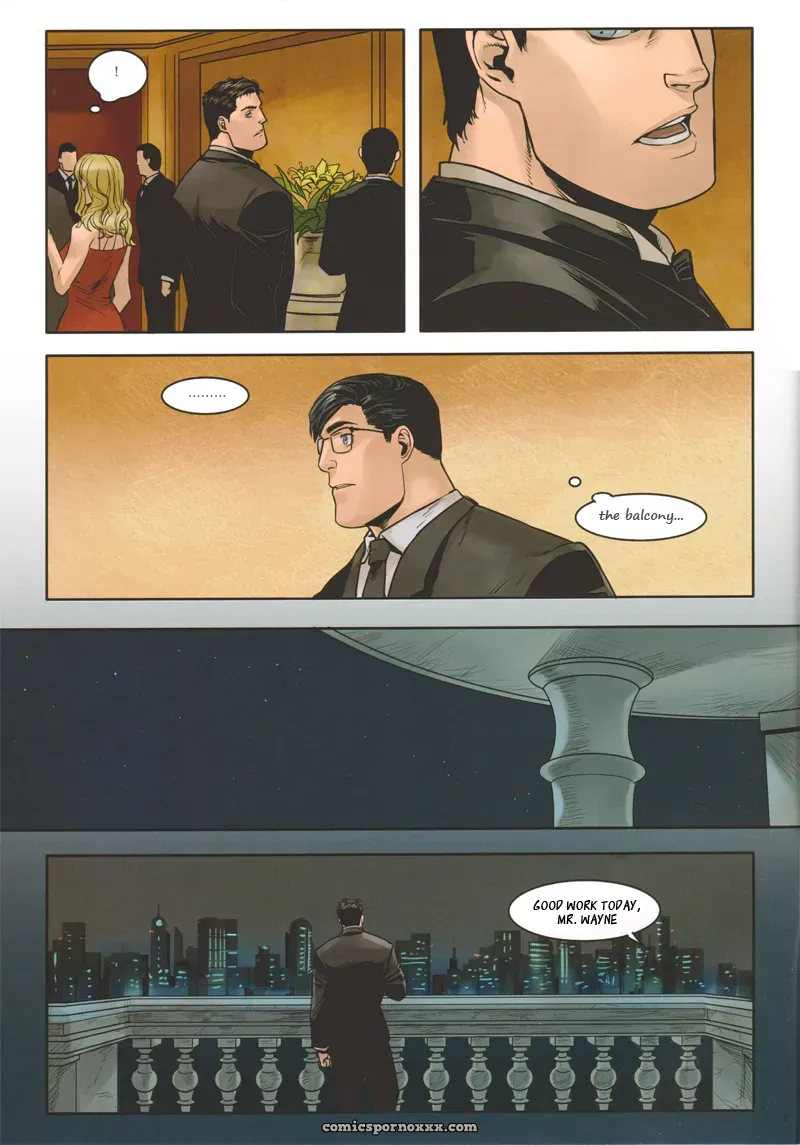Batman & Superman: Sit! (Clark Kent X Bruce Wayne Gay Porn) - Page 4