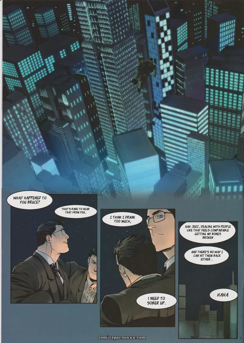 Batman & Superman: Sit! (Clark Kent X Bruce Wayne Gay Porn) - Page 6