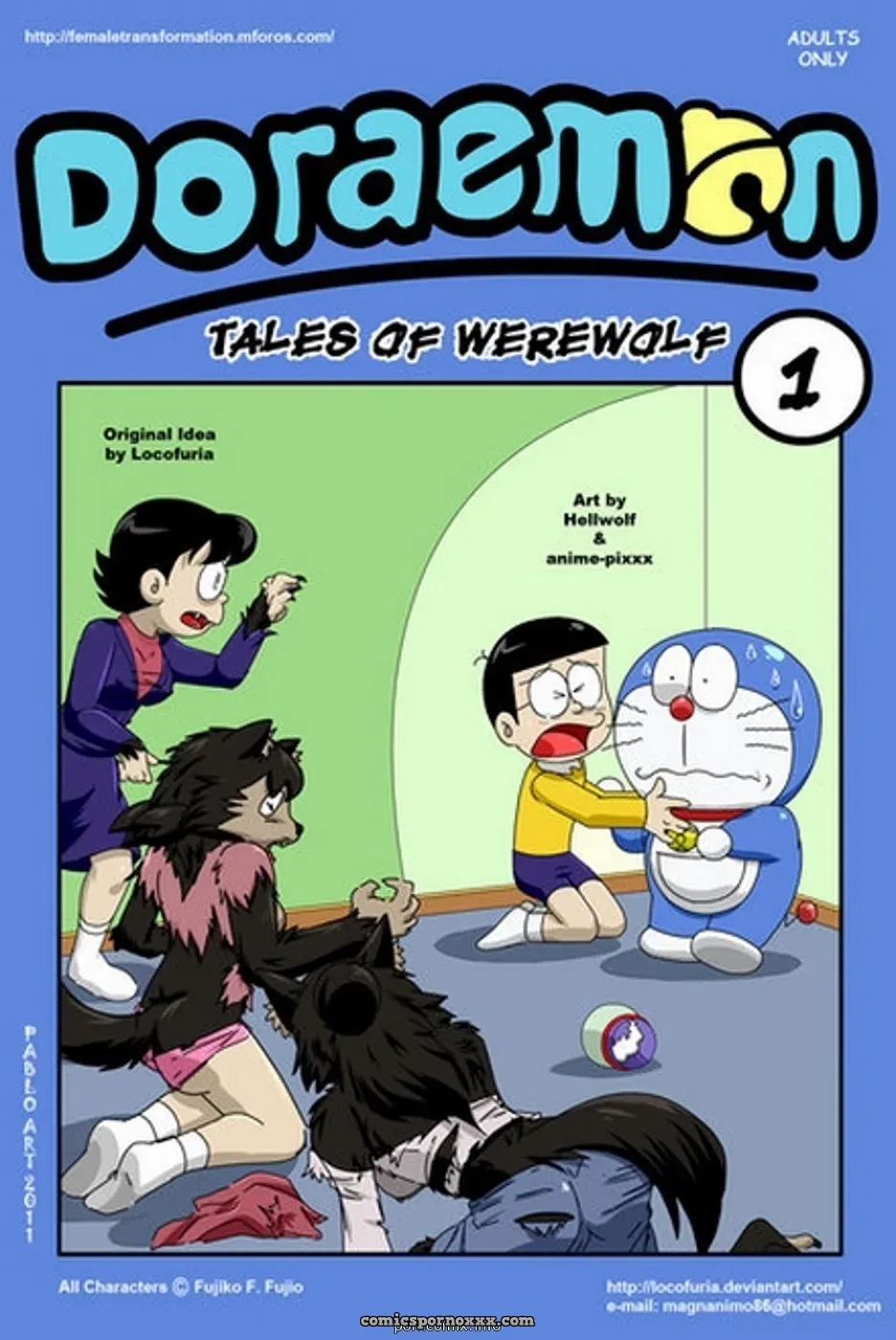 Doraemon Tales Of Werewolf #1 - Page 1
