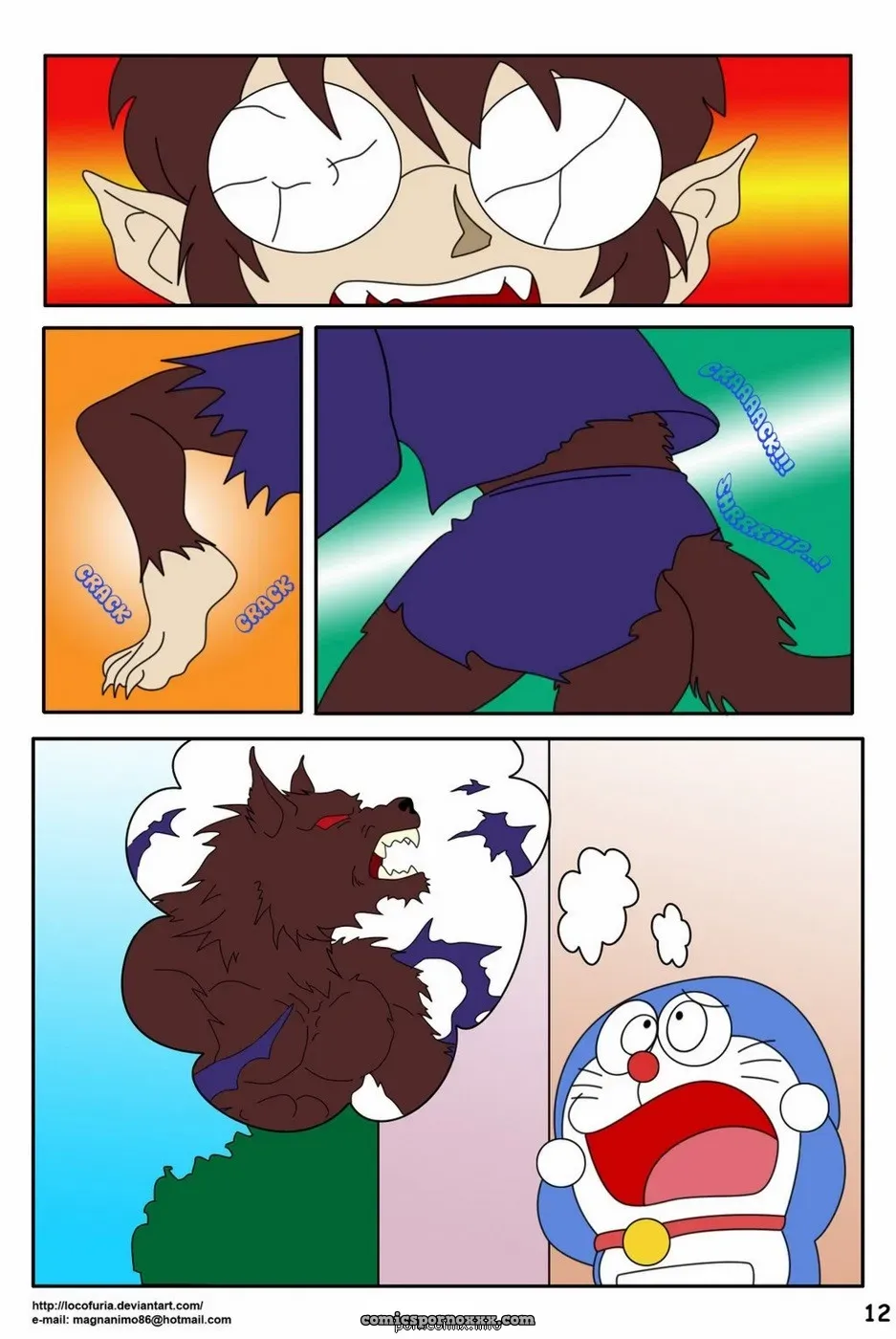 Doraemon Tales Of Werewolf #1 - Page 13