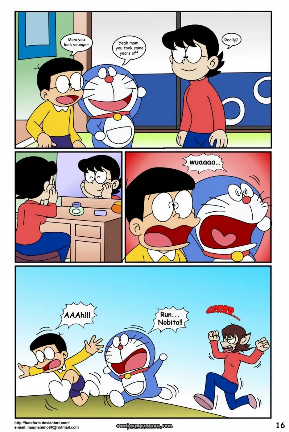 Doraemon Tales Of Werewolf #1 - Page 18