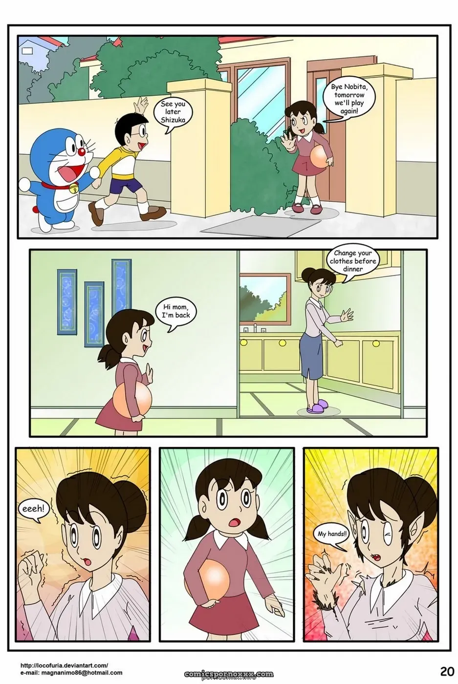 Doraemon Tales Of Werewolf #1 - Page 22