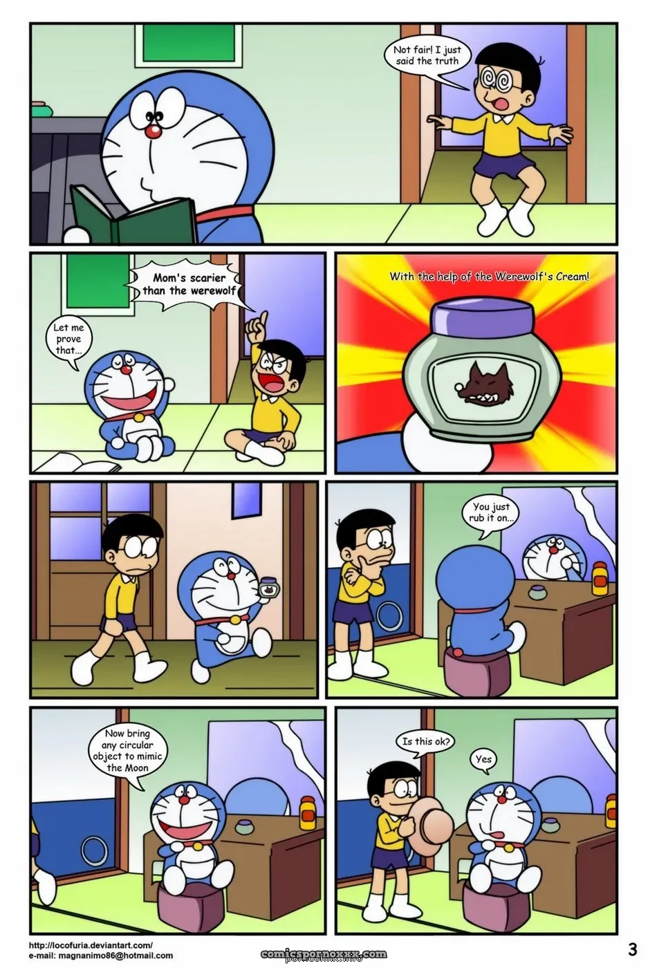 Doraemon Tales Of Werewolf #1 - Page 4