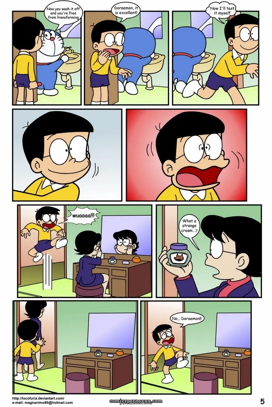 Doraemon Tales Of Werewolf #1 - Page 6