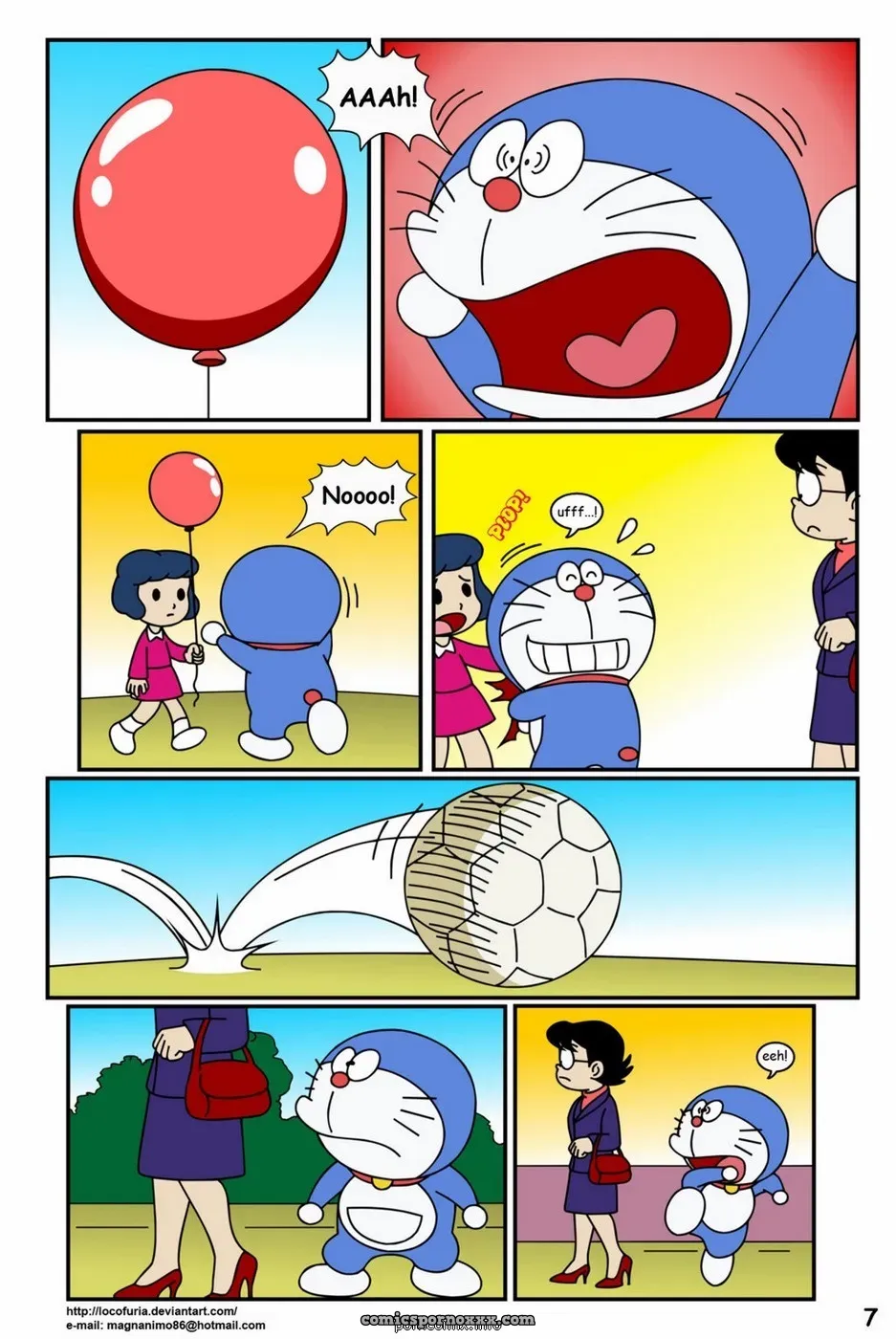 Doraemon Tales Of Werewolf #1 - Page 8