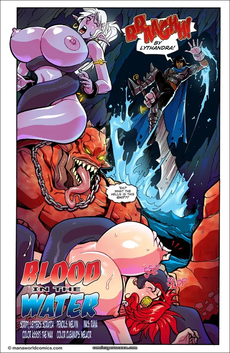 Blood In The Water (Mana World) - Page 1