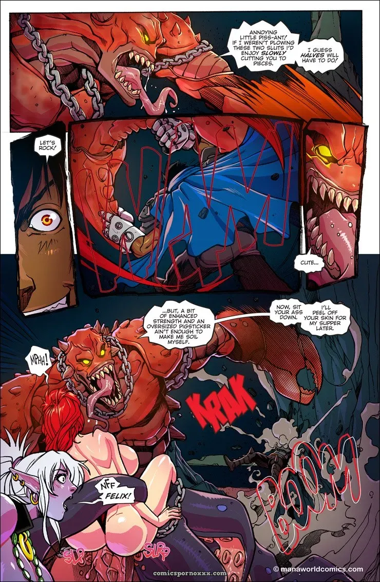 Blood In The Water (Mana World) - Page 3