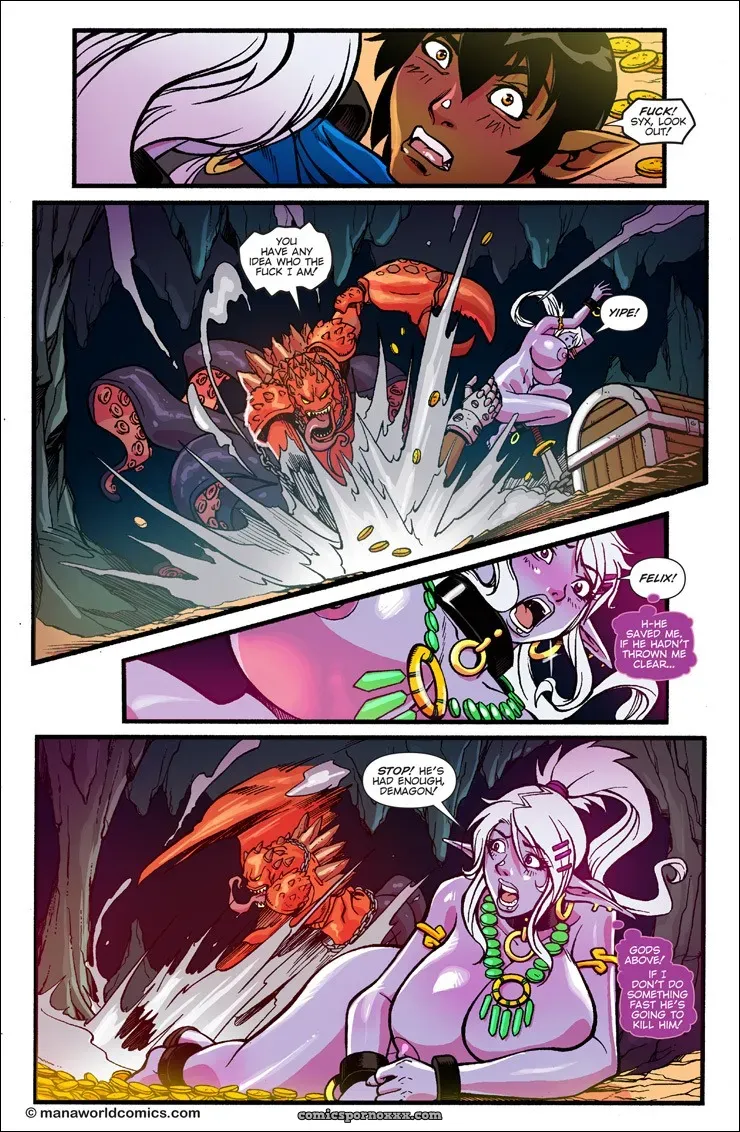 Blood In The Water (Mana World) - Page 8