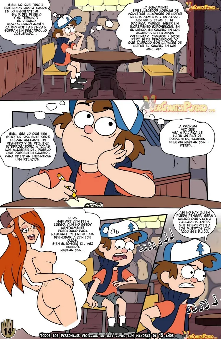 One Summer Of Pleasure #2 (Gravity Falls) - Page 14