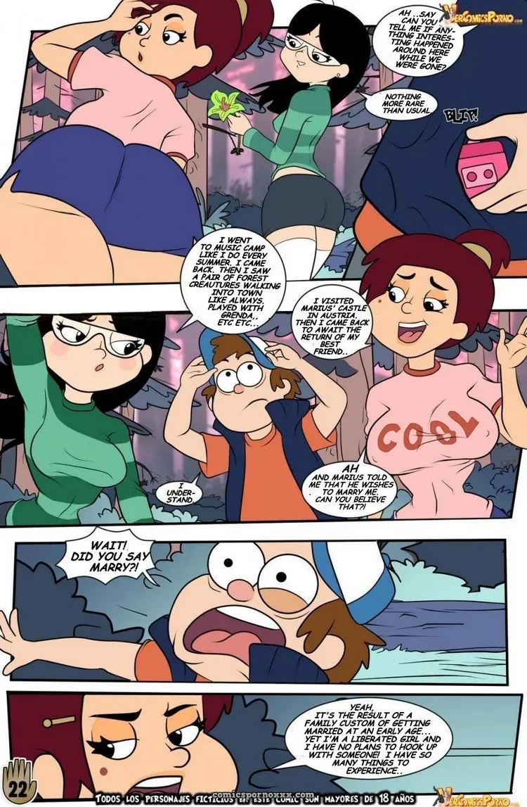One Summer Of Pleasure #2 (Gravity Falls) - Page 22