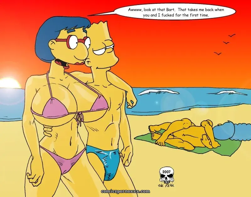 Beach Fun (Simpsons XXX) - Page 11