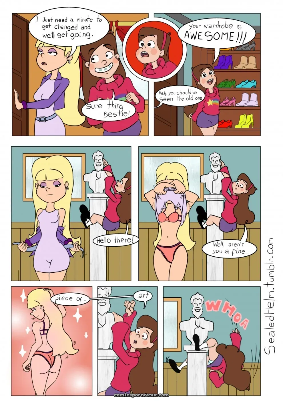 Mable X Pacifica (Gravity Falls) - Page 1