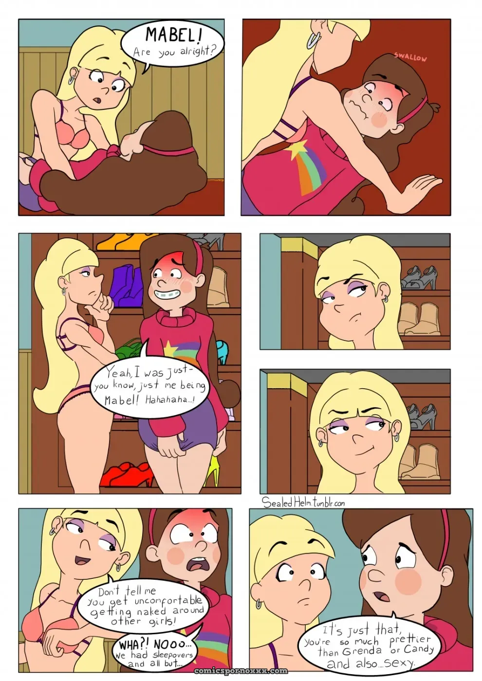 Mable X Pacifica (Gravity Falls) - Page 2