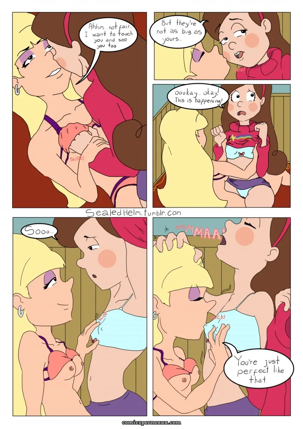 Mable X Pacifica (Gravity Falls) - Page 4