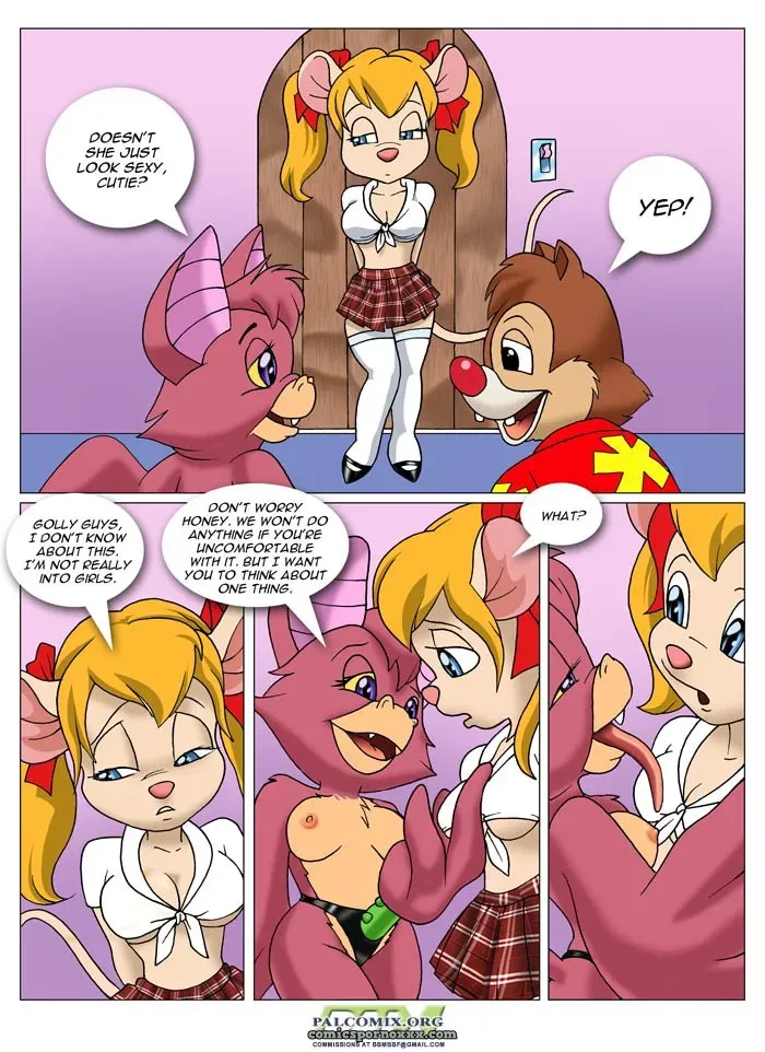 Bats And Chipmunks And Mousettes (Palcomix) - Page 3