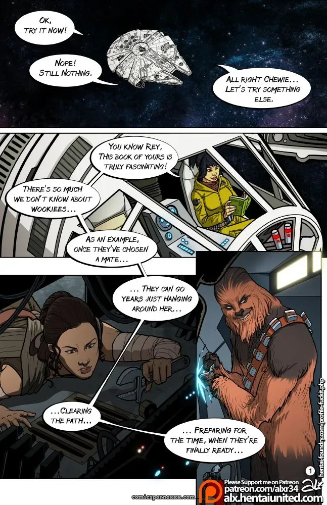 A Complete Guide To Wookie Sex #1 (Star Wars) - Page 3