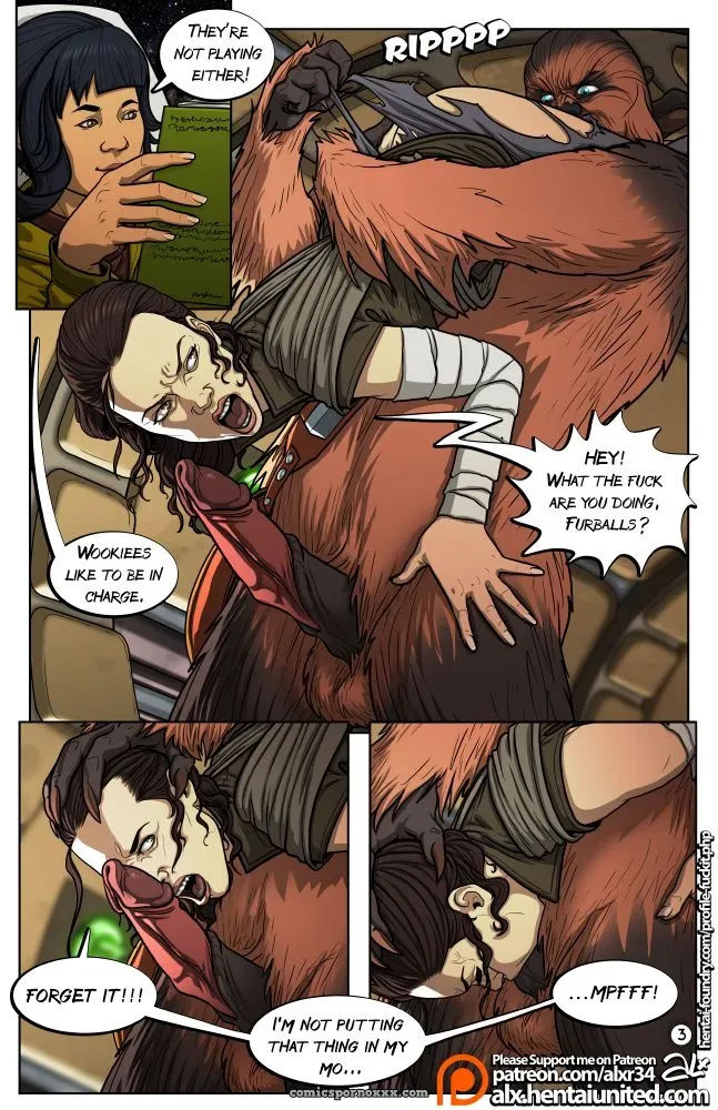 A Complete Guide To Wookie Sex #1 (Star Wars) - Page 5