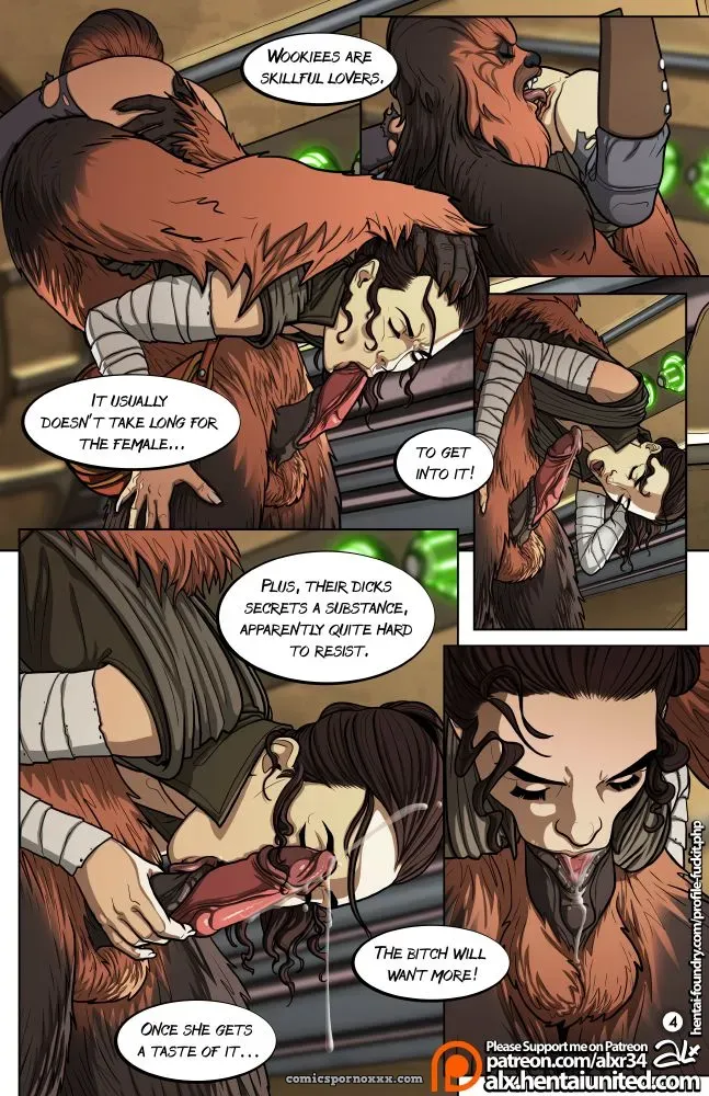 A Complete Guide To Wookie Sex #1 (Star Wars) - Page 6