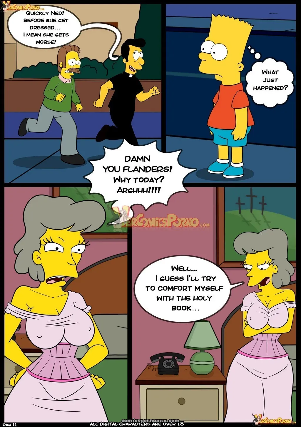 Old Habits #8 (Simpsons Hentai) - Page 12