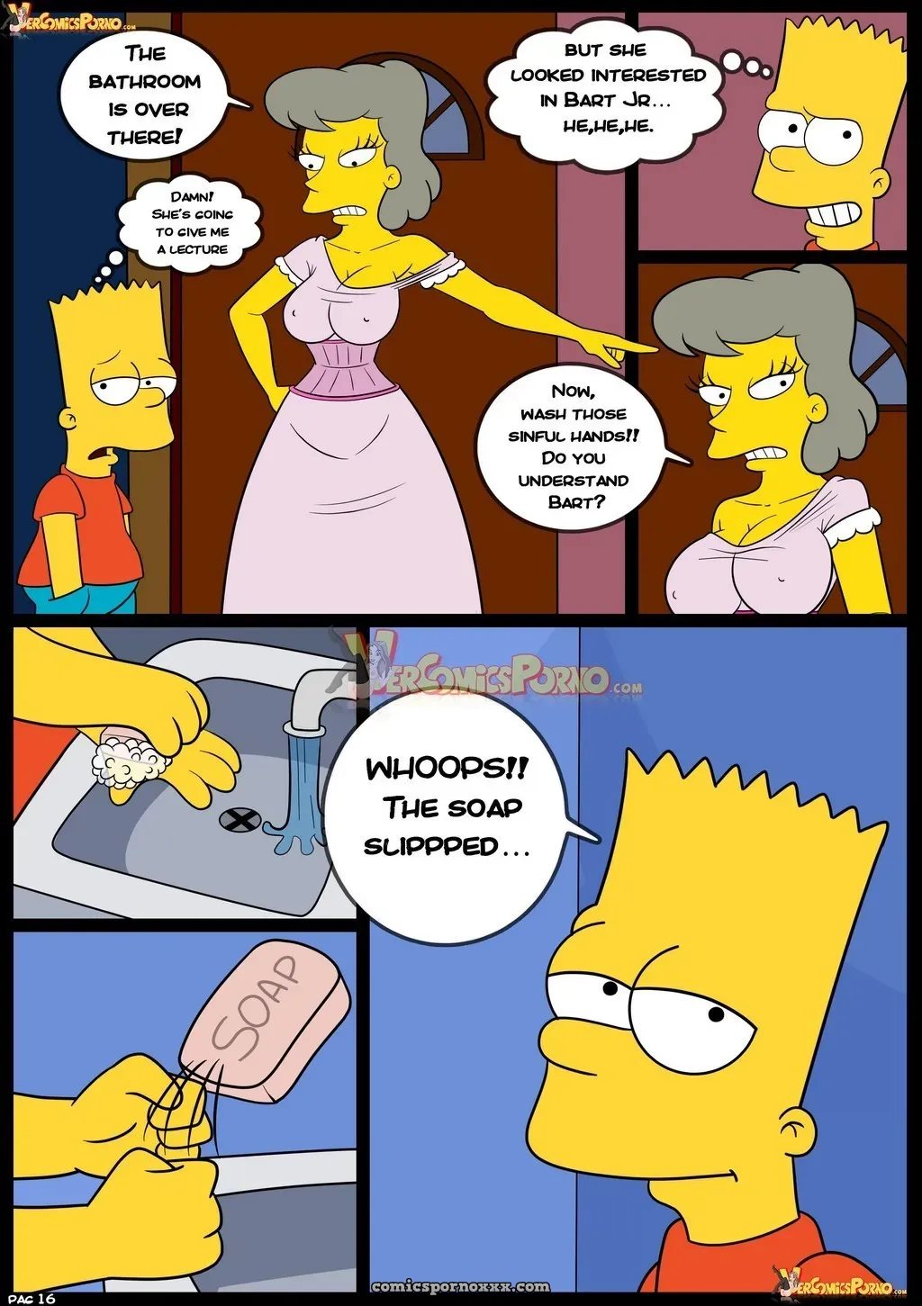 Old Habits #8 (Simpsons Hentai) - Page 17