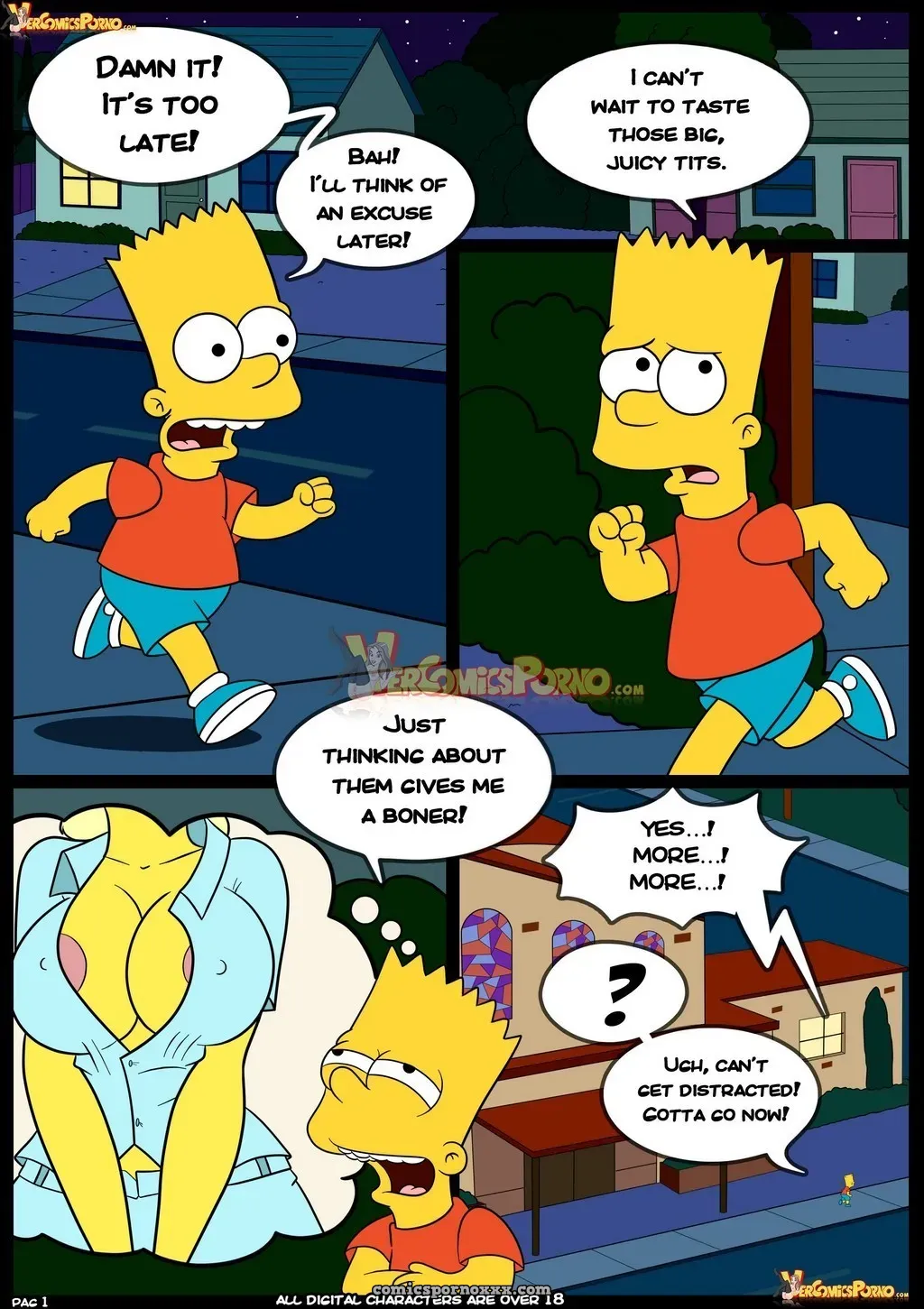 Old Habits #8 (Simpsons Hentai) - Page 2
