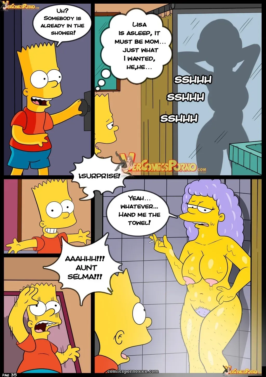 Old Habits #8 (Simpsons Hentai) - Page 36