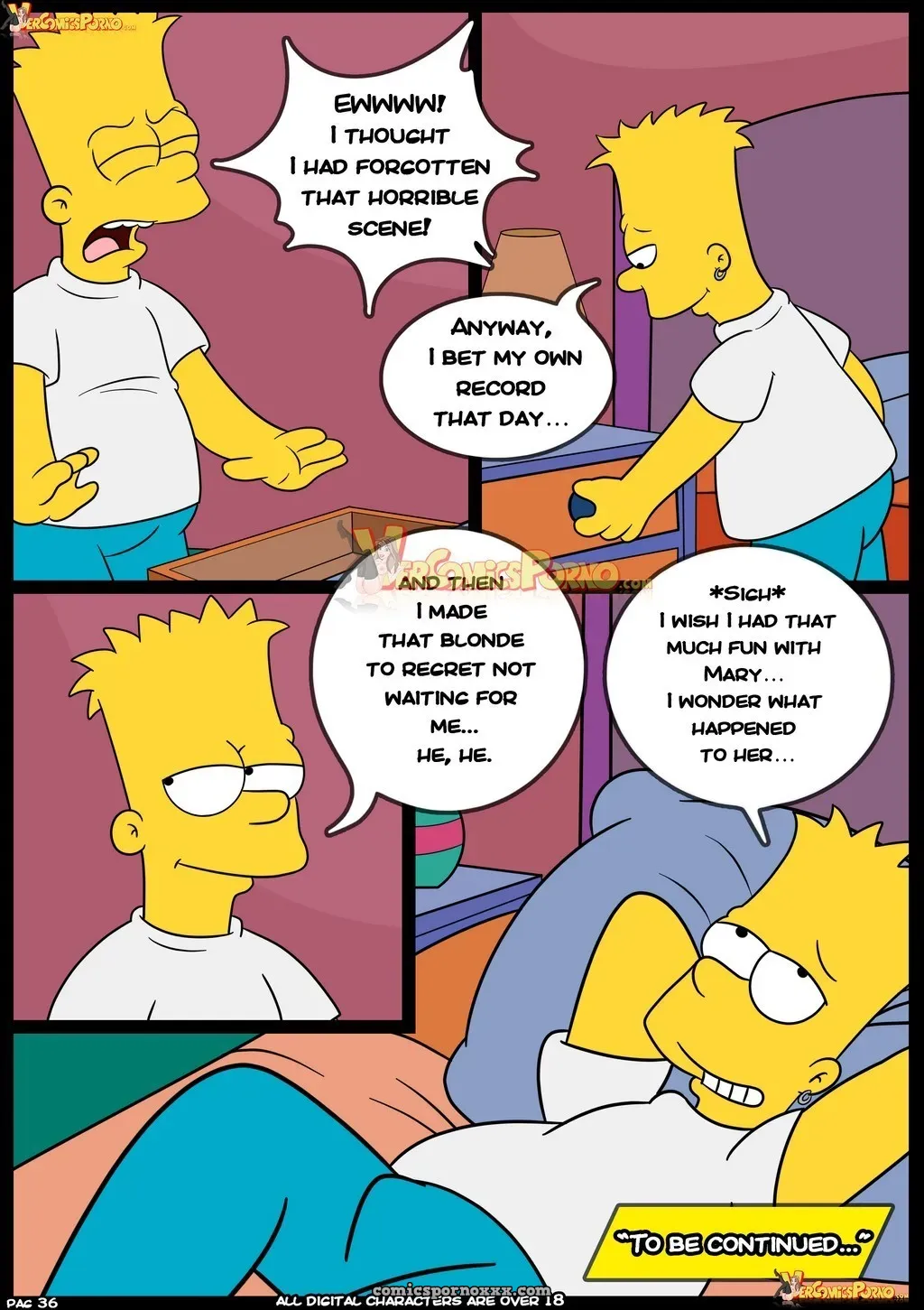 Old Habits #8 (Simpsons Hentai) - Page 37
