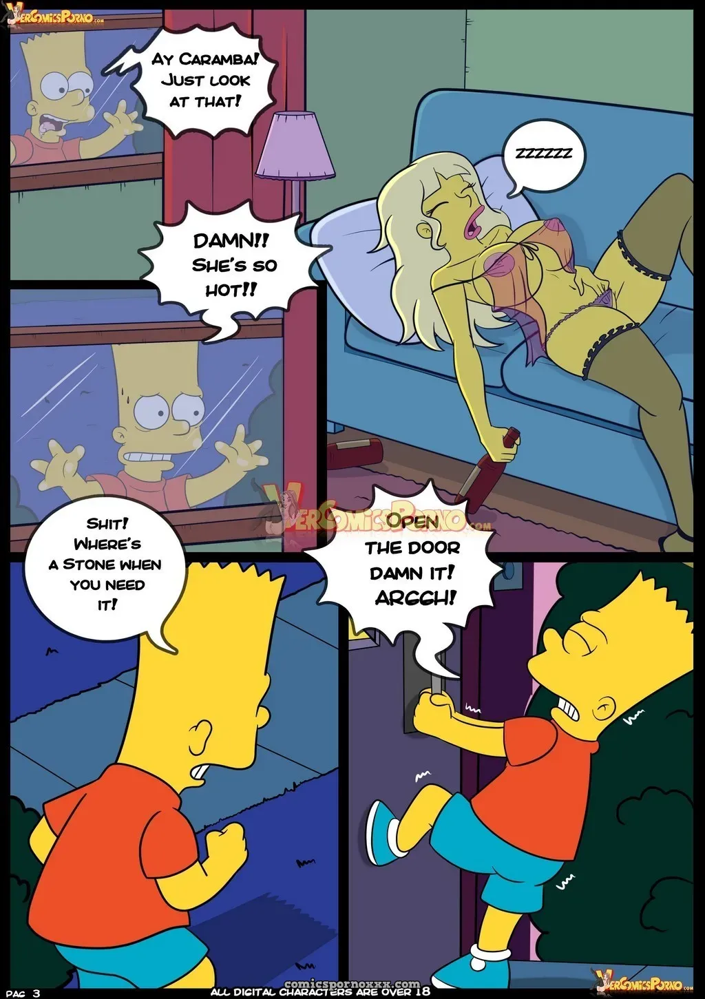 Old Habits #8 (Simpsons Hentai) - Page 4