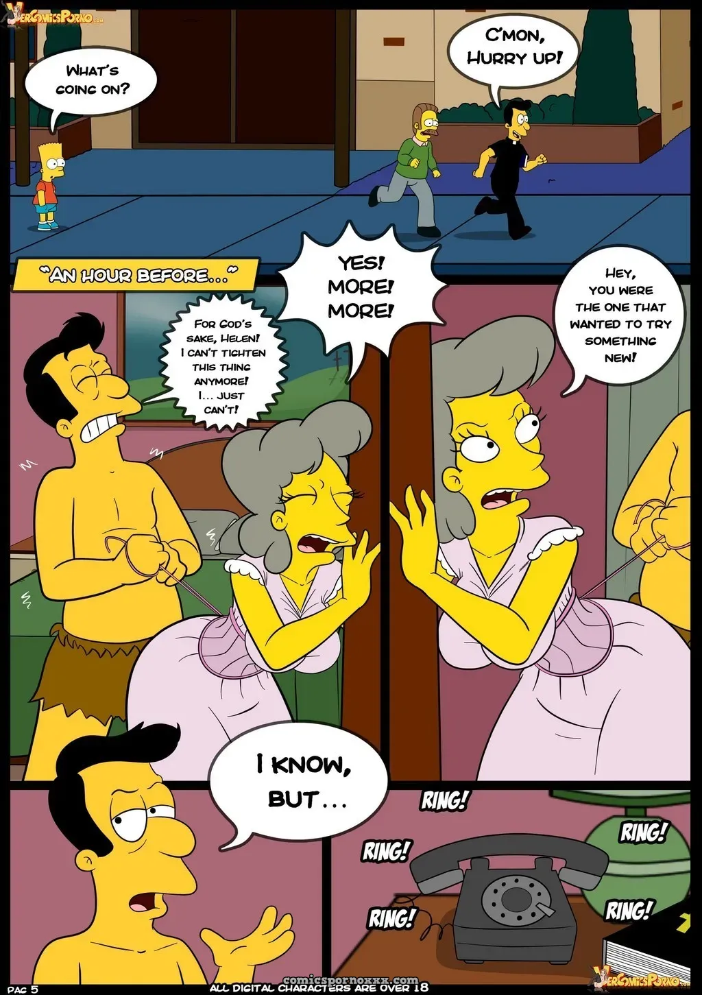 Old Habits #8 (Simpsons Hentai) - Page 6