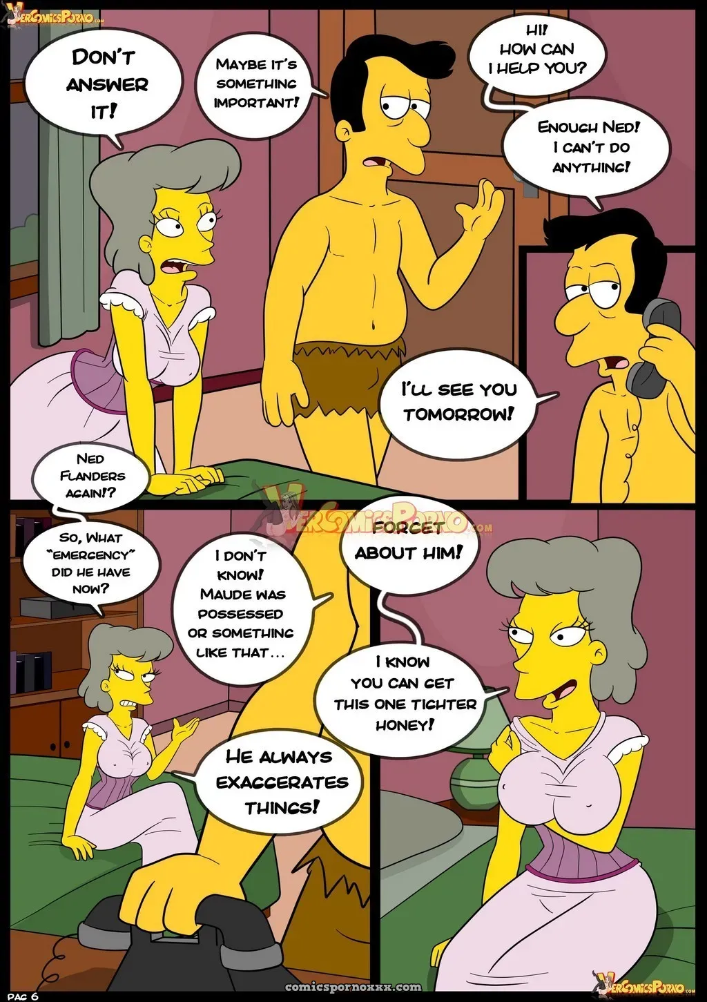 Old Habits #8 (Simpsons Hentai) - Page 7