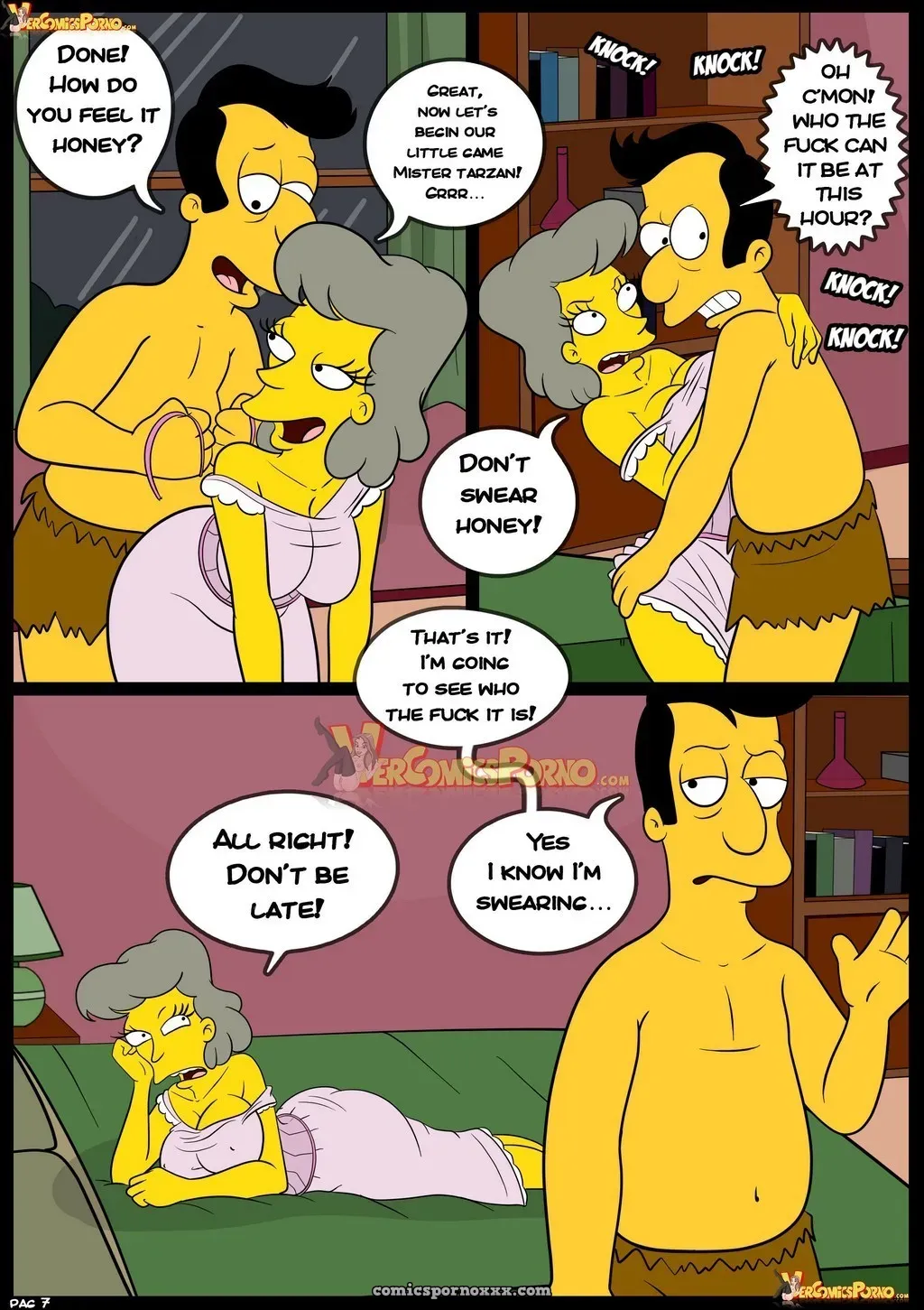 Old Habits #8 (Simpsons Hentai) - Page 8